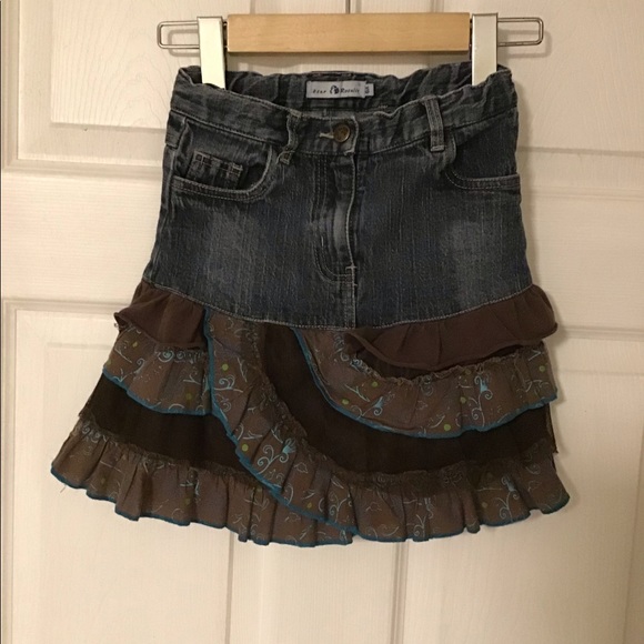 CESAR & ROSALIE girl’s denim skirt - Picture 1 of 10